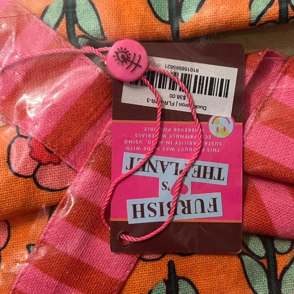 My Ducks Are Definitely Not in a Row Colorful Kitchen Apron NWT Cotton (x) - Picture 13 of 14
